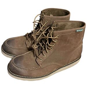 Eastland Men's Lumber Up Lace-Up Leather Boots in Brown Sz 11 D Lightweight